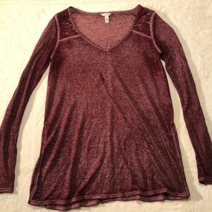 TWO long sleeve Aeropostale V Neck Shirts